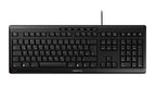 CHERRY STREAM keyboard Home/Office USB QWERTY Portuguese Black, Grey