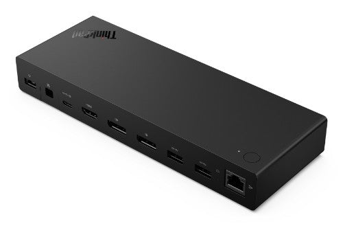 Lenovo ThinkPad USB4 Smart Dock 5500 with 135W Adapter Wired Black