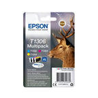Epson C13T13024012/T1302 Ink cartridge cyan XL, 765 pages 10,1ml for Epson Stylus BX 320/SX 525/WF 3500