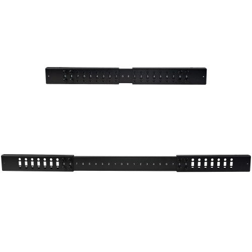 StarTech.com 8U 4-Post Server Rack, 19in Open Frame Rack with 40in (101cm) Mounting Depth and 1200lb (544kg) Weight Capacity, Mobile or Floor Mount IT Rack