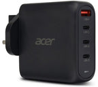 Acer 100W PD Charger, USB Port: 3C+1A, UK Plug, 100W USB-C Cable, Black