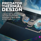 Acer Predator Helios 18 AI (PH18-73) Intel Ultra 9 275HX, 32GB, 1TB SSD, RTX5080, 18" WQXGA Gaming Notebook