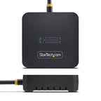 StarTech.com USB-C/USB-A to M.2 NVMe Dock Adapter, 10Gbps, Tool-Free External M.2 NVMe SSD Reader, B+M/M-Key