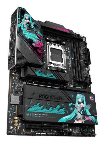 ASUS ROG STRIX X870E-H GAMING WIFI7 HATSUNE MIKU EDITION AMD X870E Socket AM5 ATX