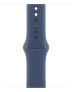 Apple MXLE3ZM/A smart wearable accessory Band Blue Fluoroelastomer