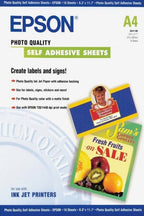 Epson Self-Adhesive Photo Paper - A4 - 10 Sheets