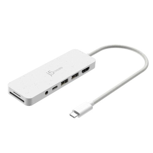 j5create JCD373EW - USB-C® Multi-Port Hub with Power Delivery