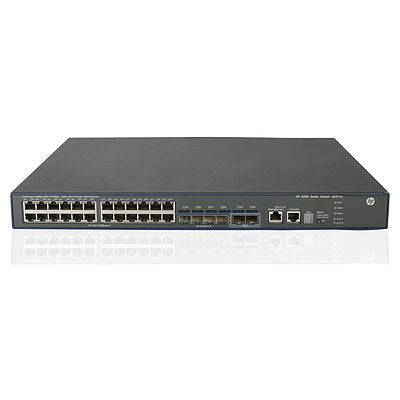 HPE A 5500-24G-4SFP HI Switch L3 Black