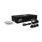 Tripp Lite B002-DV2AC4-N4 Secure KVM Switch, 4-Port, Dual Head, DVI to DVI, NIAP PP4.0, Audio, CAC, TAA