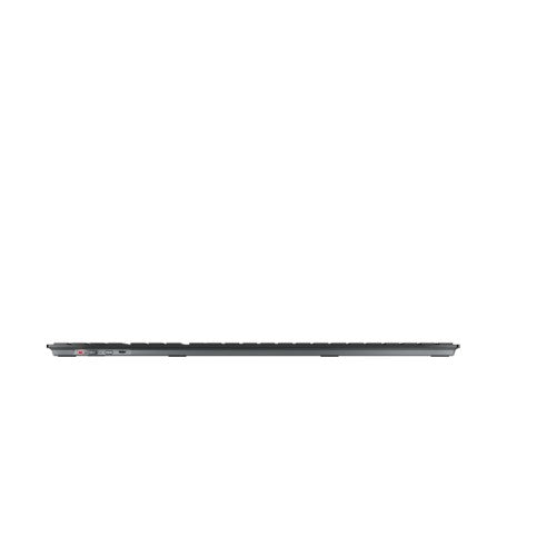 CHERRY DW 9500 SLIM keyboard Mouse included Universal RF Wireless + Bluetooth QWERTY Nordic Black, Grey