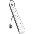 Belkin BSV603AF2M surge protector White 6 AC outlet(s) 2 m