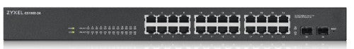 Zyxel GS-1900-24 v2 Managed L2 Gigabit Ethernet (10/100/1000) 1U Black