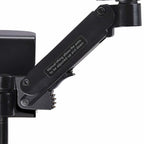 StarTech.com Adjustable Arm Rest for Office Desk, Ergonomic Arm/Elbow Support, 360-Degree Rotation, Clamp-On/No Drill Installation, Black