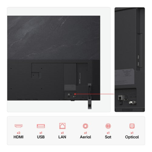 LG 55QNED84A6C.AEK TV 139.7 cm (55") 4K Ultra HD Smart TV Wi-Fi Black