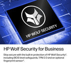 HP ProBook 4 G2i 16 inch Notebook Next Gen AI PC Wolf Pro Security Edition Copilot+ PC Intel Core Ultra 7 Laptop 40.6 cm (16") WUXGA 16 GB DDR5-SDRAM 512 GB SSD Wi-Fi 7 (802.11be) Windows 11 Pro Silver