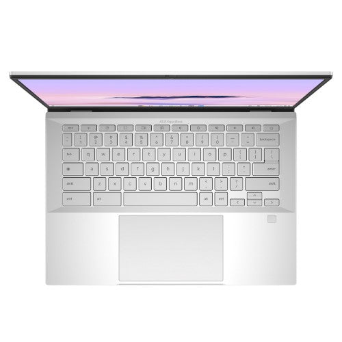 ASUS Chromebook Plus CX54 CB5403CMA-QM0130 Intel Core Ultra 5 115U 35.6 cm (14") Touchscreen WQXGA 16 GB LPDDR5x-SDRAM 256 GB SSD Wi-Fi 6E (802.11ax) ChromeOS UK English Silver