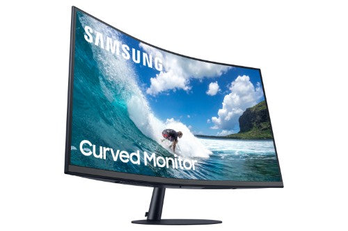 Samsung C24T550FDU computer monitor 59.9 cm (23.6") 1920 x 1080 pixels Full HD LED Grey