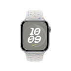 Apple MC1W4ZM/A smart wearable accessory Band Platinum Fluoroelastomer