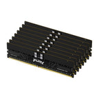 Kingston Technology FURY 128GB 7200MT/s DDR5 ECC Reg CL38 DIMM (Kit of 8) Renegade Pro Black