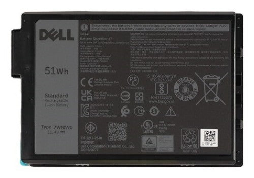 DELL Battery 5420 Rugged 3 Cell 51 Whr