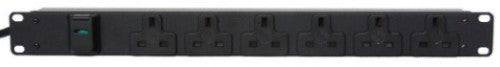 Vertiv EGVHVRB062-101UKLC14-V power distribution unit (PDU) 6 AC outlet(s) Black