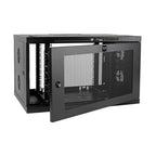 Tripp Lite SRW9UDPVRT SmartRack 9U Low-Profile Switch-Depth-Plus Wall-Mount Mini Rack Enclosure, Wide