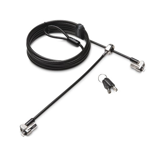 Kensington MicroSaver 2.0 Keyed Twin Laptop Lock — Single Keyed