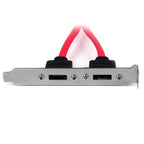 StarTech.com 2 Port SATA to eSATA Slot Plate Bracket