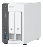 QNAP TS-216G NAS/storage server Tower Cortex-A Cortex-A55 4 GB HDD White