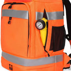 DICOTA Hi-Vis backpack Orange Polyethylene terephthalate (PET), Thermoplastic polyurethane (TPU)