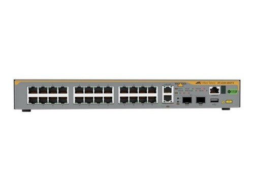 Allied Telesis AT-X330-28GTX-50 network switch Managed L3 Gigabit Ethernet (10/100/1000) Grey