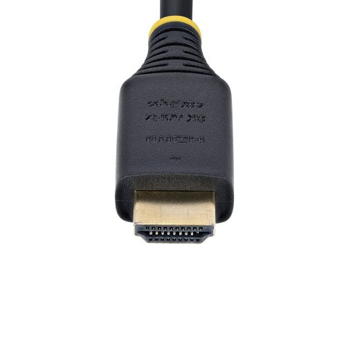 StarTech.com 50cm (1.6ft) Certified Ultra High Speed HDMI Cable, 8K 60Hz/4K 120Hz, HDMI 2.1 Cable with HDR10+ / eARC, 48Gbps, 8K HDMI Cord for Monitor/TV/Display, Flexible TPE Jacket
