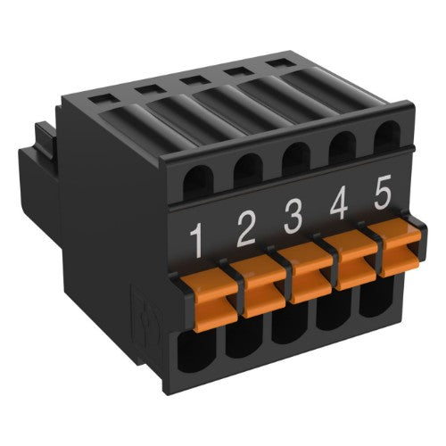 Axis TU6008 wire connector 5-PIN Black, Orange