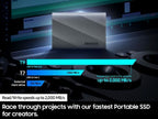 Samsung T9 4 TB USB Type-C USB 3.2 Gen 2x2 Grey