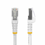 StarTech.com 10m White CAT8 Ethernet Cable, Snagless RJ45, 25G/40G, 2000MHz, 100W PoE++, S/FTP, 26AWG Pure Bare Copper Wire, LSZH, Shielded Network Patch Cord w/Strain Reliefs, Individually Tested