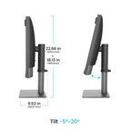 BenQ PD2770U computer monitor 68.6 cm (27") 3840 x 2160 pixels 4K Ultra HD LCD Black