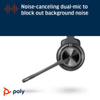 HP Poly Voyager 4310 Microsoft Teams Certified USB-C Headset +BT700 dongle