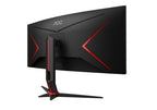 AOC G2 CU34G2XP computer monitor 86.4 cm (34") 3440 x 1440 pixels UltraWide Quad HD LED Black, Red