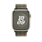 Apple 45mm Sequoia/Orange Nike Sport Loop