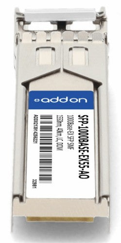 AddOn Networks SFP-1000BASE-EX55-AO network transceiver module Fiber optic 1000 Mbit/s 1550 nm