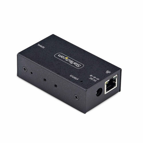 StarTech.com 1-Port Serial to Ethernet Adapter, IP Serial Device Server For Remote RS232 Devices, Wall/DIN Rail Mountable, Metal Housing, RJ45 LAN to DB9 Serial Converter