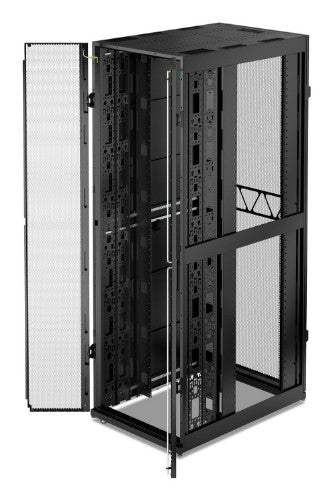 APC NetShelter SX, Server Rack Enclosure, Gen 2, 52U, 2436H x 800W x 1200D mm, with Sides, Black