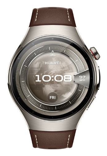 Huawei WATCH 5 3.51 cm (1.38") AMOLED 46 mm Digital 466 x 466 pixels Touchscreen Silver GPS (satellite)