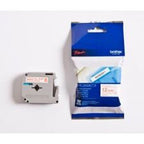 Brother MK-232BZ DirectLabel red on white 12mm x 8m for Brother P-Touch M 9-12mm