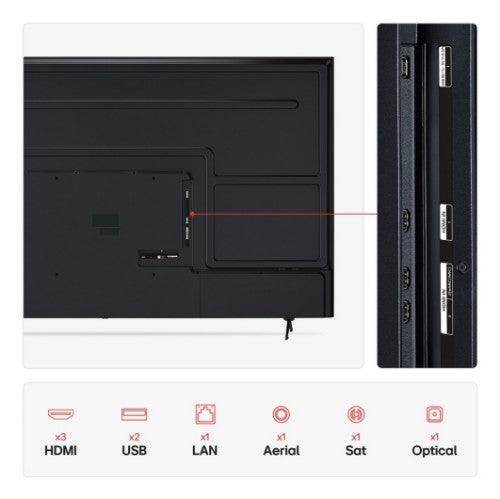 LG 86UA75006LA 2.18 m (86") 4K Ultra HD Smart TV Wi-Fi Black