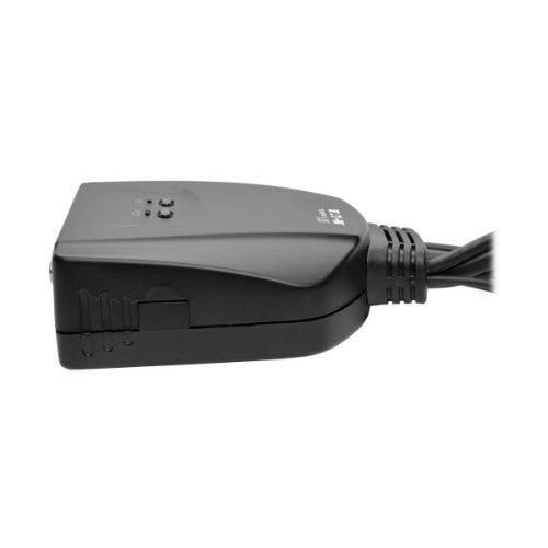Tripp Lite B032-VU2 2-Port USB/VGA Cable KVM Switch with Cables and USB Peripheral Sharing
