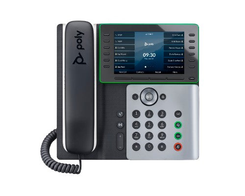 HP Poly Edge E550 IP Phone and PoE-enabled