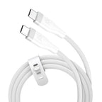 j5create JUCX18L18W USB-C® 60W Ultra Soft Double-Braided Fast Charging Cable