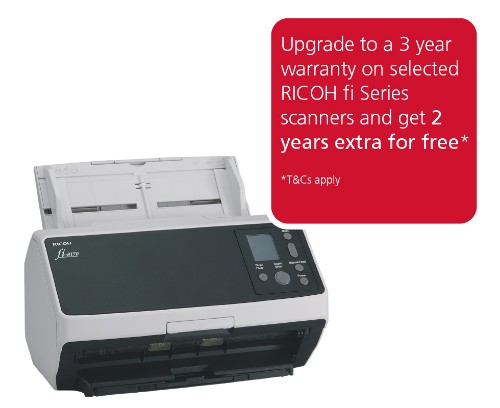 Ricoh fi-8170 ADF + Manual feed scanner 600 x 600 DPI A4 Black, Grey