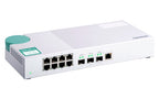 QNAP QSW-308-1C network switch Unmanaged Gigabit Ethernet (10/100/1000) White